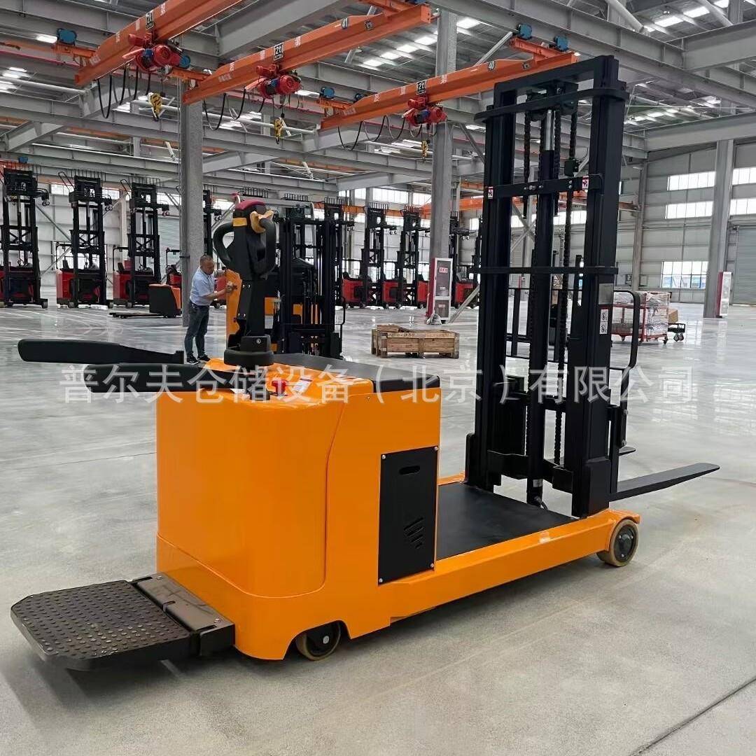 配重式全电动堆高车前移式托盘堆垛车1.5吨无腿叉车液压升高车