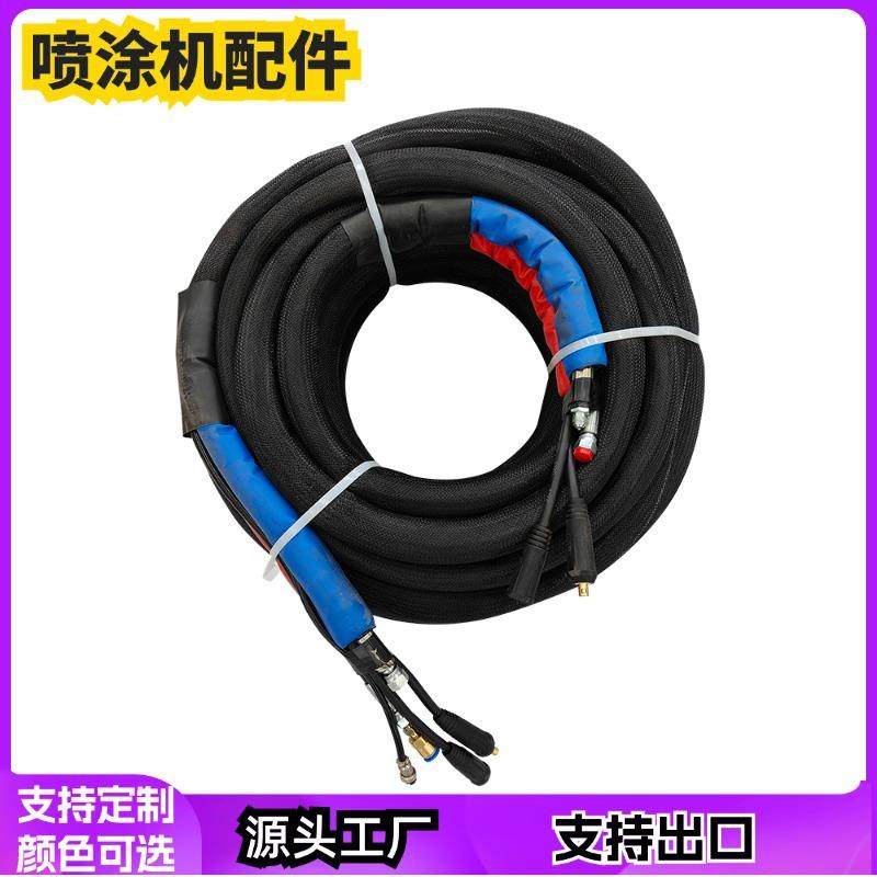 出口北美聚氨酯喷涂机配件15米加热管路聚氨酯发泡料加热管