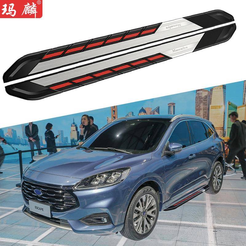 工厂直销适用于福特锐际改装侧踏板2020款原厂配件两侧上车脚踏板