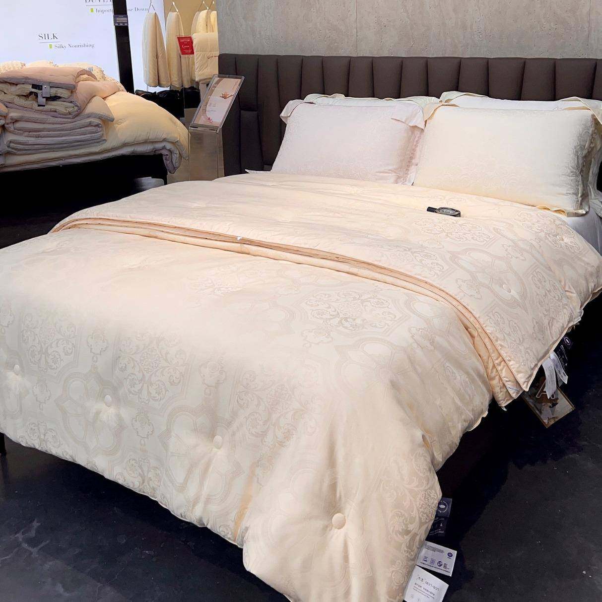 高端100S木本蚕丝大豆被莱赛尔大豆纤维被子保暖被芯春秋加厚冬被,家装灯饰光源,其它灯具灯饰,淘宝优惠券,粉丝福利购,淘宝优惠卷