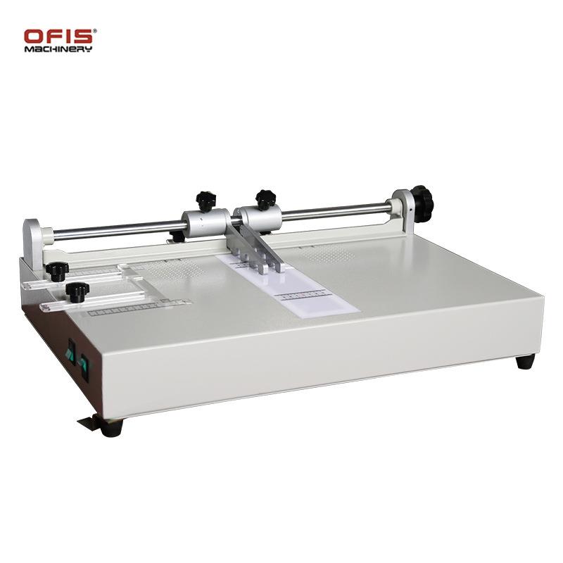 A4书壳机标书影集画册自动包边切角精装100H书壳机