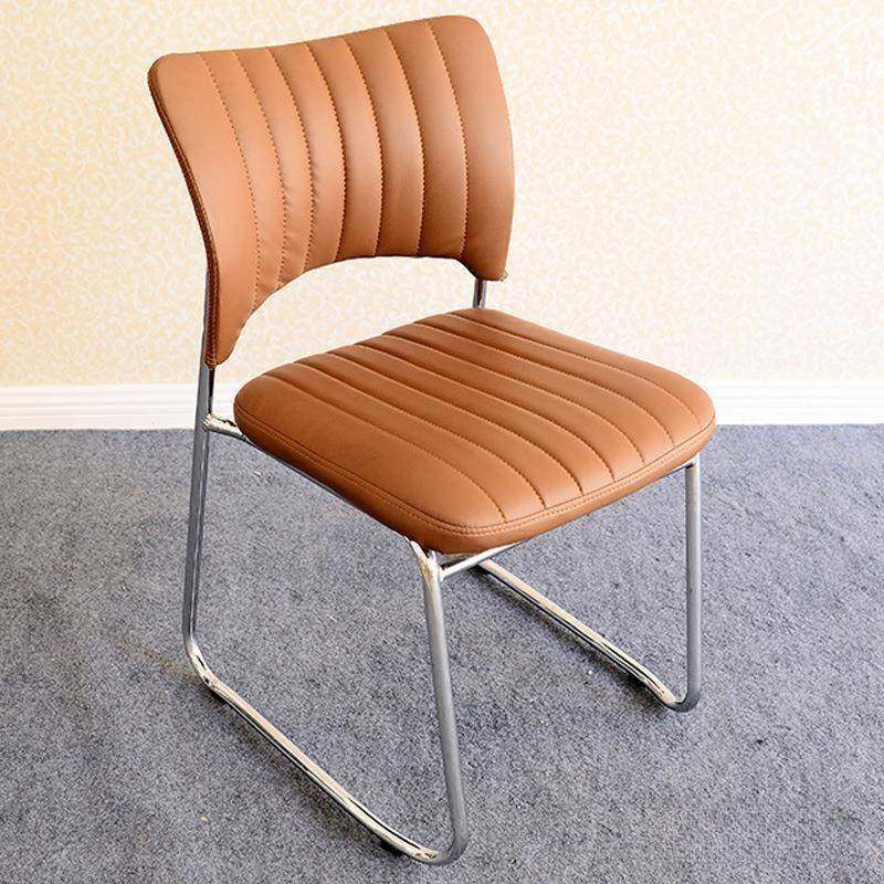 可叠摞会议椅办公电脑椅现代简约皮椅弓形钢架椅职员椅黑色棕色,金属材料及制品,金属加工件/五金加工件,淘宝优惠券,粉丝福利购,淘宝优惠卷
