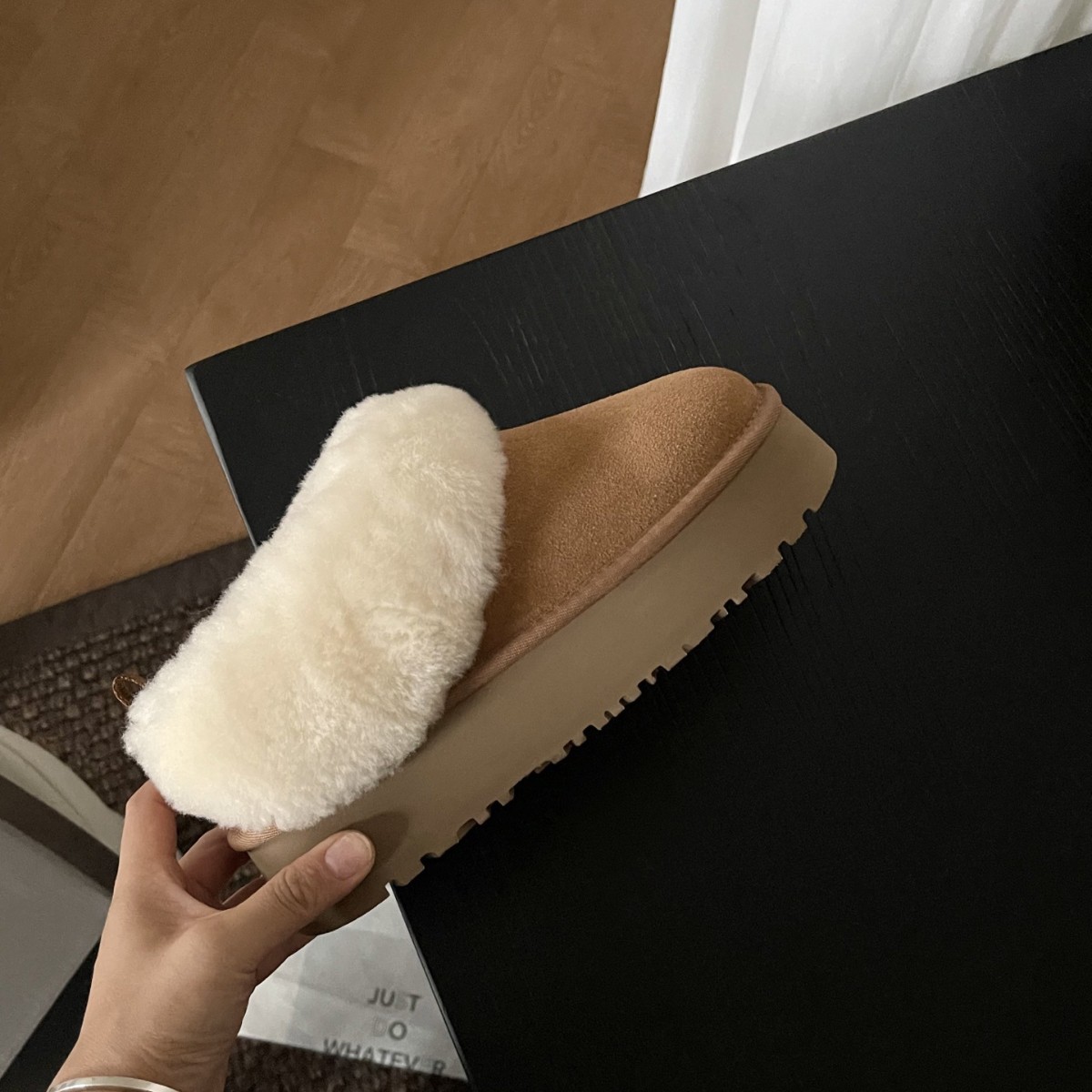 桑坡村U家塔茨勒厚底雪地靴