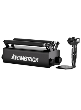 原子智造Atomstack R3 PRO辊轴激光雕刻机打标旋转配件圆柱杯子