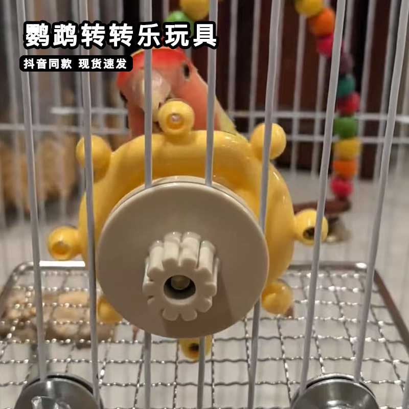 鹦鹉转转乐玩具水手开船解闷自嗨牡丹鹦鹉玄凤鸟笼装饰专用小玩具,宠物/宠物食品及用品,鸟玩具,淘宝优惠券,粉丝福利购,淘宝优惠卷