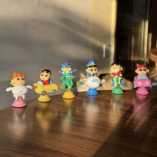 蜡笔小新弹簧摇摇乐盲盒手办