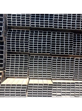 定制镀锌方管钢管钢材方刚方通矩形管201.2寸P精密0黑空心扁管