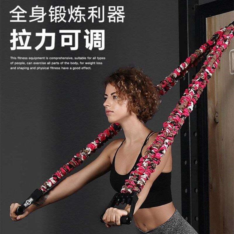 三孔拉力器弹力带拉力绳弹力绳阻力带G减肥家用健身器材男女拉力