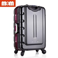 美而美拉桿箱PiC旅行箱萬向輪行李箱 托運(yùn)箱19寸鏡面登機(jī)箱24寸