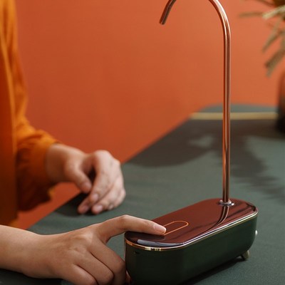 颐源堂充电式台桌放桶装水矿泉水电动抽水器自T动上水家用办公室