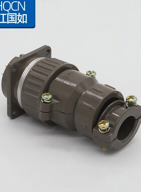 航空插头插座 P32K3Q/J3A 12Q12A  -12芯直式电线连接器电连接器