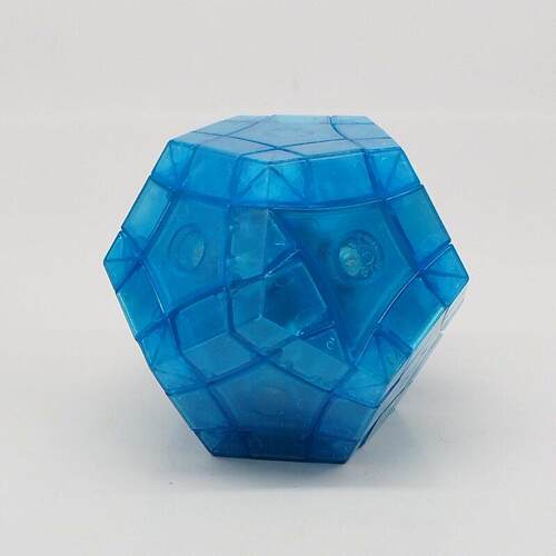 魔方吧 百慕大五魔方 天星 MF8 BAIMODAl Megaminx Uranus 透明蓝