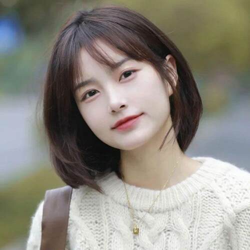 学生假头套女短发夏季lolita日常龄波波头颅顶蓬松自然全头套