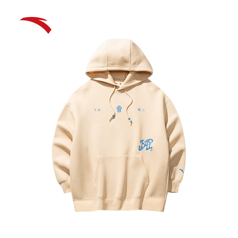 安踏欧文卫衣情侣款宽松长袖上衣