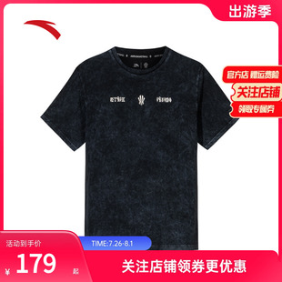 172521120 安踏凯里·欧文系列 美式 复古潮流印花短袖 t恤男女同款