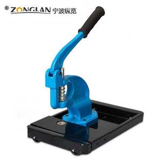源头厂广告喷绘布手动打扣机打孔工具扣眼模具手动压力机铆钉