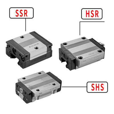 直线导轨滑块SHS/HSR/SSR15XW/20/25/30/35/45/55A/XV/R/V/C