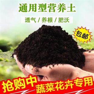 泥土营养土松泥巴菜园种花土壤水管农用通用型盆栽种菜多肉植物