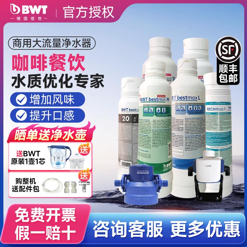倍世BWT商用净水器滤芯台下式奶茶咖啡过滤器直饮大流量原装进口