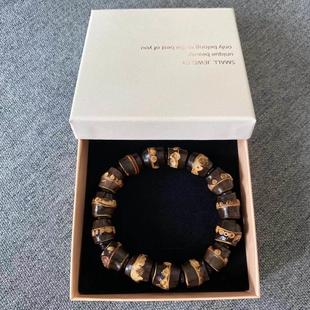 紫竹根手串实心玉竹子紫竹鞭藤手链老料文玩手把件满钉男女复古款