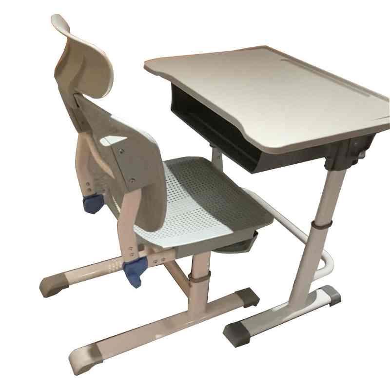 木偶人新款中小学生课桌椅升降午休课桌椅多档调节可平躺课桌椅子