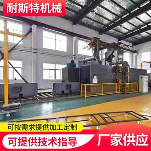 通过式抛丸机清理机小型清理机除尘除锈表面清理设备厂家供应