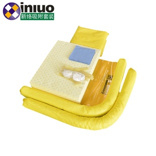 KITH58化学品万用吸附棉组合套装 58升化学厂实验室吸附棉处理桶