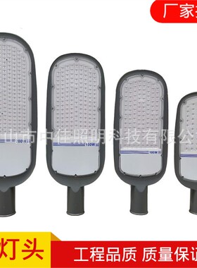 新款led路灯椭圆100W200W压铸庭院灯户外高亮景观路灯头节能