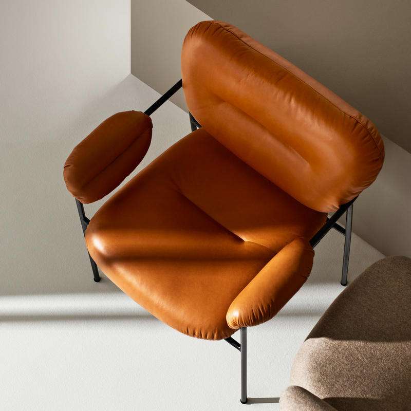 北欧单人沙发扶手椅子懒人轻奢铁艺网红现代简约设计师酒店休闲椅