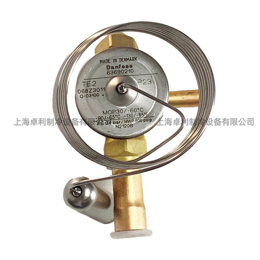 danfoss丹佛斯R23膨胀阀低温箱TEB2超低温复叠机组焊接口068Z3011