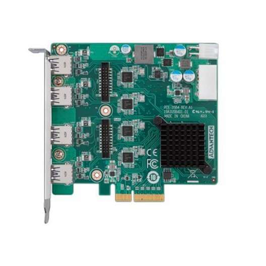 研华 PCI Express x4，4/8端口 USB 3.0 扩展卡 PCE-USB8-00A1E