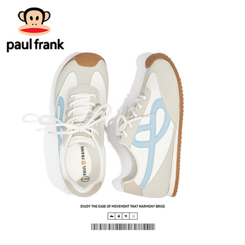 大嘴猴春季轻便船形头女休闲鞋