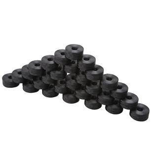 144个绣花底线黑色无边无芯L型145米75D/2 Bobbin Thread 60WT