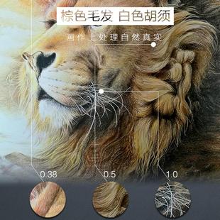 与物共生划痕笔套装留白绘画专用压痕笔人体毛发细节处理画画工具