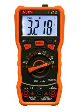 数字表天宇T21ADL真有效值电容60mF便携多功能照明防烧温度电感