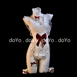 doYo情趣内衣2025新款性感蕾丝女仆衣服小胸制服套装纯欲睡衣qqny