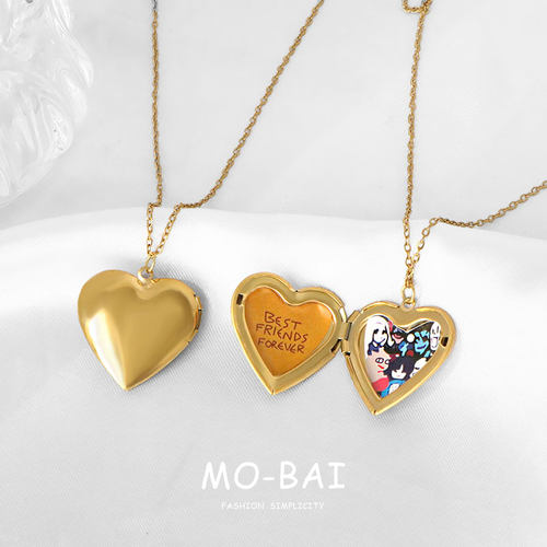 传说之下游戏周边爱心项链