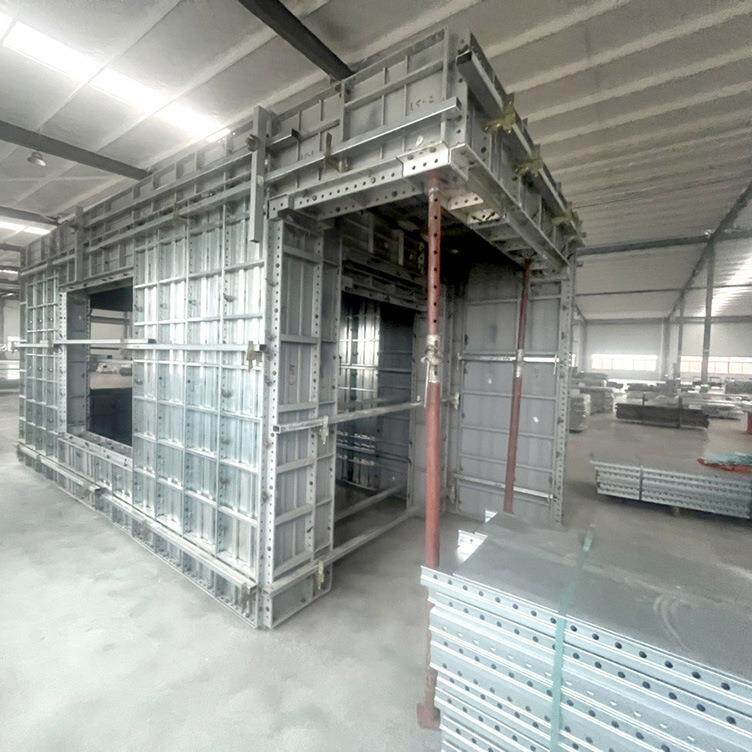 钢模板建筑用高层施工混凝土组装模板先试装再发货一体成型施工快