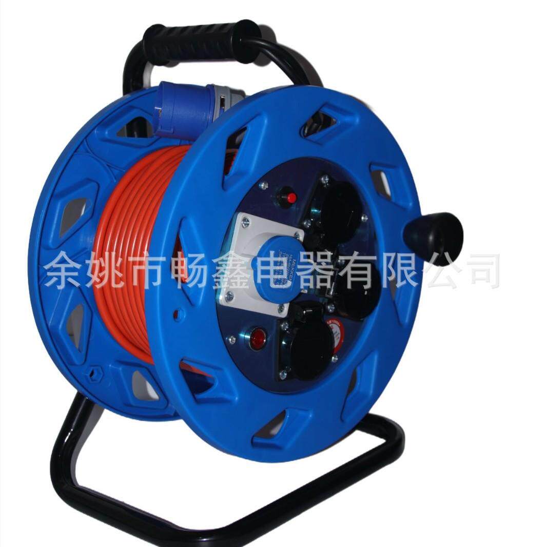 手提式线盘 可移动电缆线盘 工业插头线轴 户外适用耐用