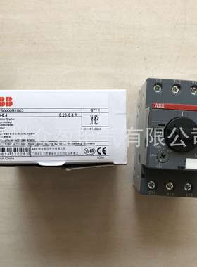 MS116 - 4;10140951/现货ABB MS116 电动机保护用断路器