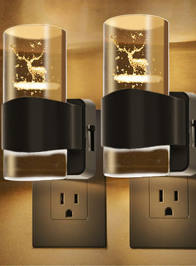 新款亚克力内雕图案LED氛围灯