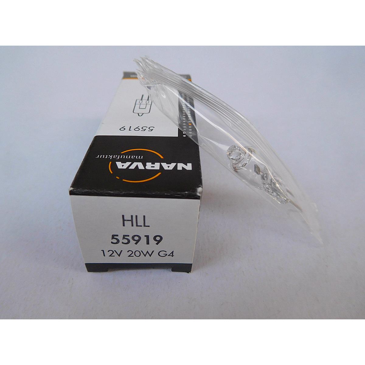 NARVA利华12V20W卤素米泡 55919 HLL光学仪器生化仪器灯泡