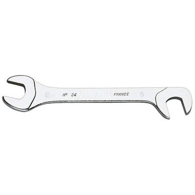 公制双开口扳手 15°和 75°紧凑斜口扳手 开口8mm 34.8