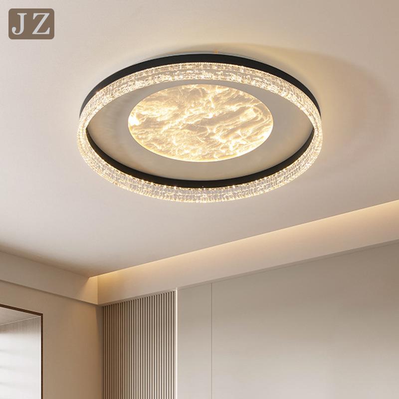 意式风卧室吸顶灯2025新款卧室轻奢高级感奶油风现代简约客厅主灯