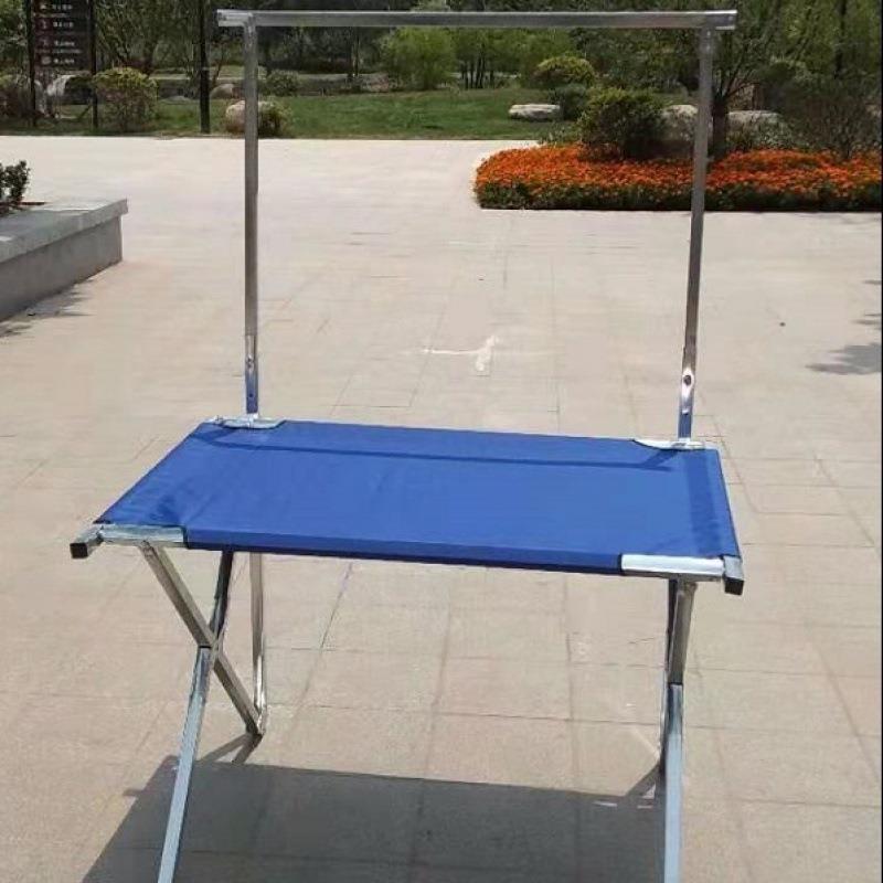 摆摊折叠推车摆地摊货架子挂架米展示架货架便携式桌