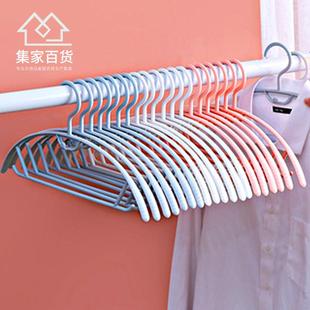 阳台叠衣晾加厚塑料架衣架可加衣撑卧室家用