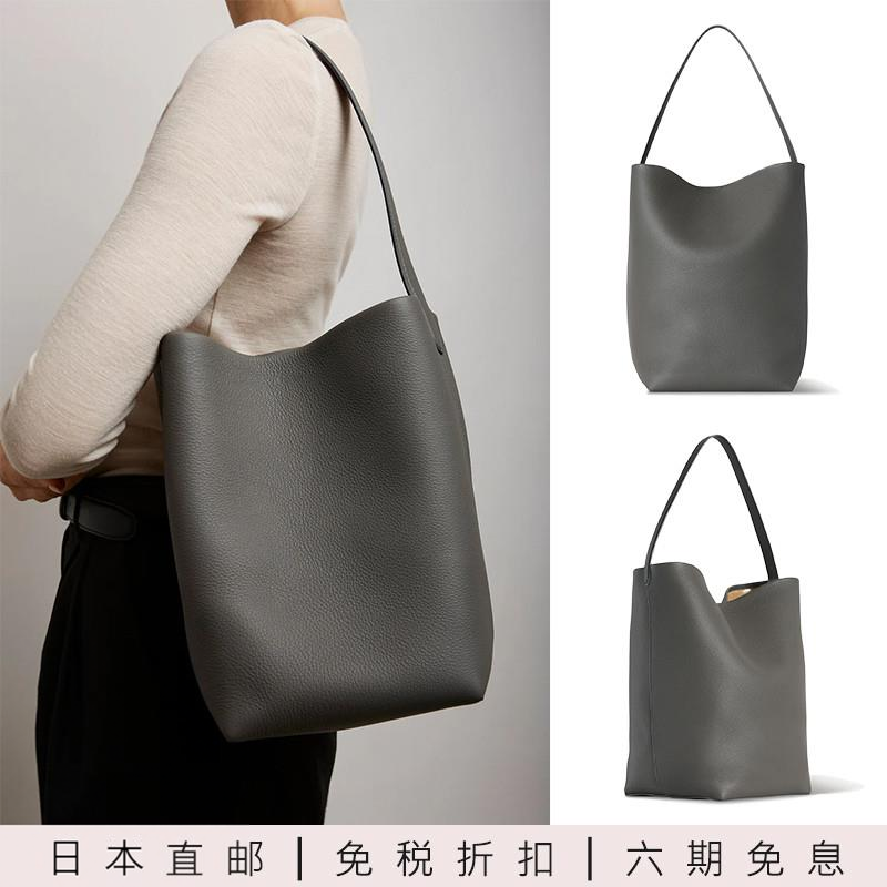 【正品代购】日本直邮TR新款单肩水桶包牛皮大容量荔枝纹托特包