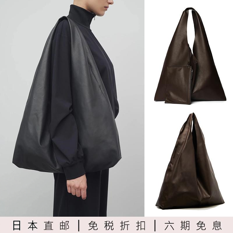 【正品代购】日本直邮TR新款单肩尼姑包Bindle三角包大容量托特包
