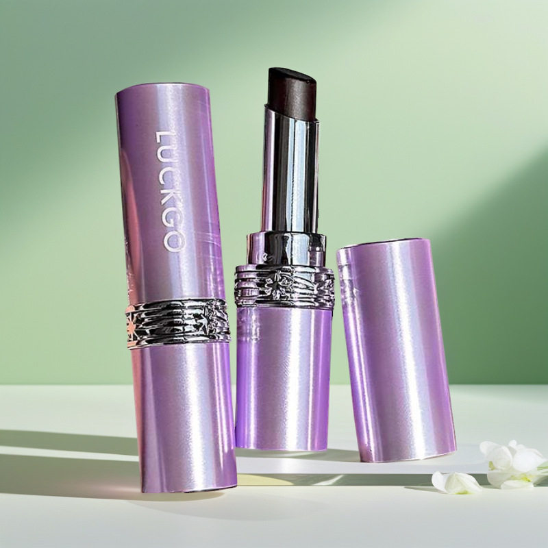 LUCKGO 黑玫瑰魔法不沾杯口红 补水滋润气质持久锁色持妆氛围感