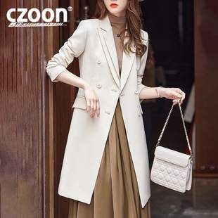 2025秋冬季女装女风衣外套中长款女士商务休闲大衣风衣女